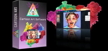 Cartoon Art Cartoonizer v2.0.3 (2023), software transforma tu imagen en un estilo animado con un gran efecto de animación a color