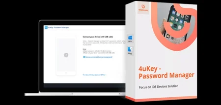 Tenorshare 4uKey Password Manager v2.0.8.6, administrador de contraseñas facilita la recuperación de contraseñas de Wi-Fi en dispositivos iOS que admiten iPhone e iOS 13