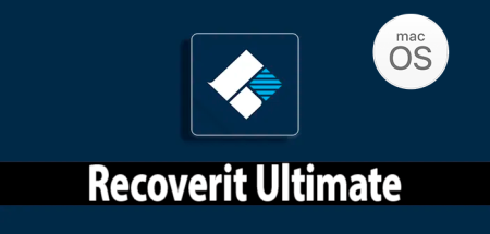 Wondershare Recoverit Ultimate (2023) v12.0.4.2 MacOS, Recupera datos personales rápido, fácil y confiable.