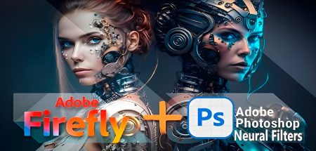Adobe Photoshop CC 2023 v24.7.0.643 (x64) Pre + Neural filtros v24 + Firefly IA v24.7.0.2245, Diseño gráfico Explore el poder de la IA