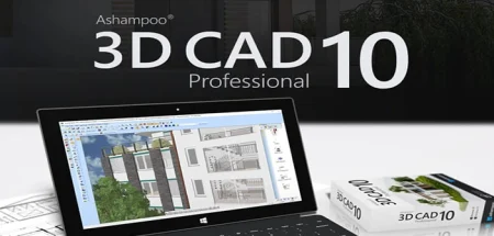 Ashampoo 3D CAD Professional (2023) v10.0 (x64), ¡La solución CAD profesional, desde planos hasta diseño de interiores!