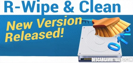 R-Wipe & Clean v20.0.2475 (2024), Borrar archivos inútiles y mantener la privacidad de su computadora