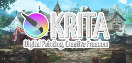 Krita Studio (2024) v5.2.5 x64, Software de pintura digital y edición de imágenes