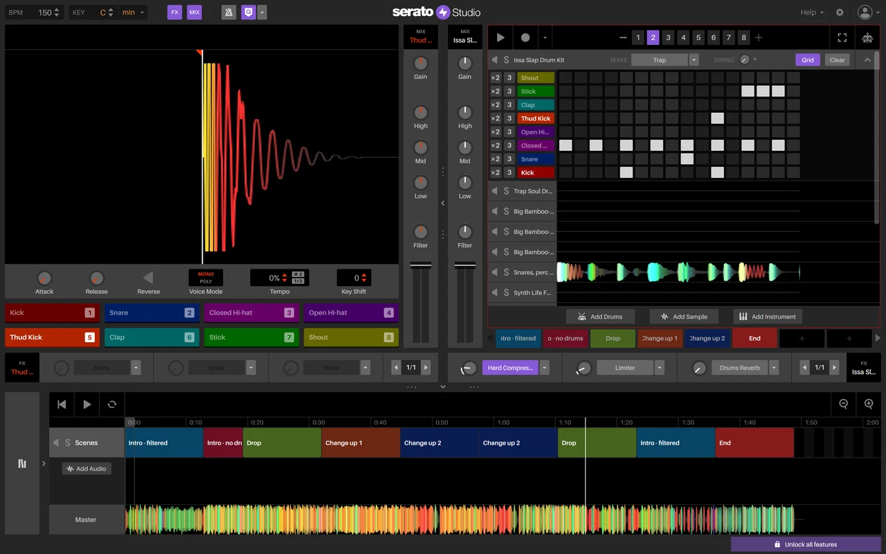 Imagen de Serato Studio.