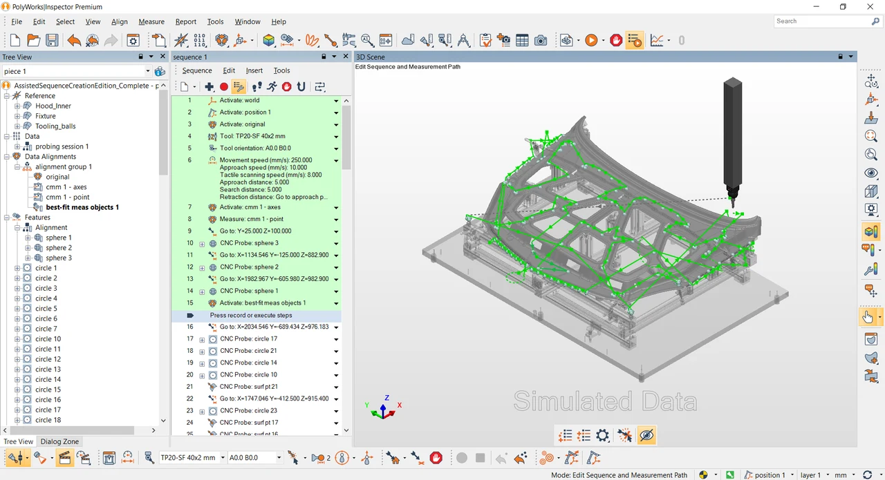 Imagen de PolyWorks Metrology Suite.