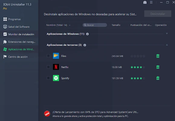 Imagen de IObit Uninstaller Pro + Portable.