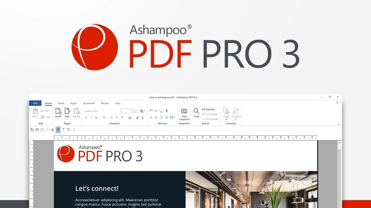 Imagen de Ashampoo PDF Pro.