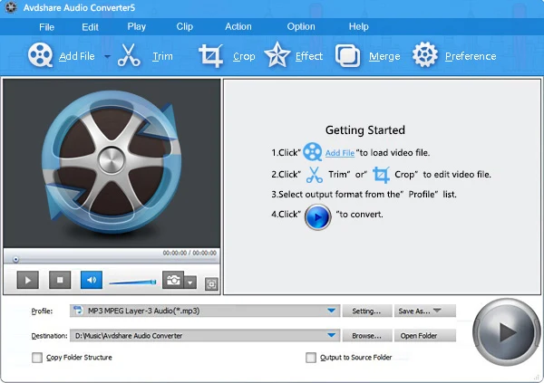 Imagen de Avdshare Audio Converter 7.4.4.8366.