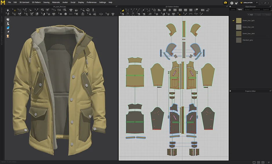 Imagen de Marvelous Designer.