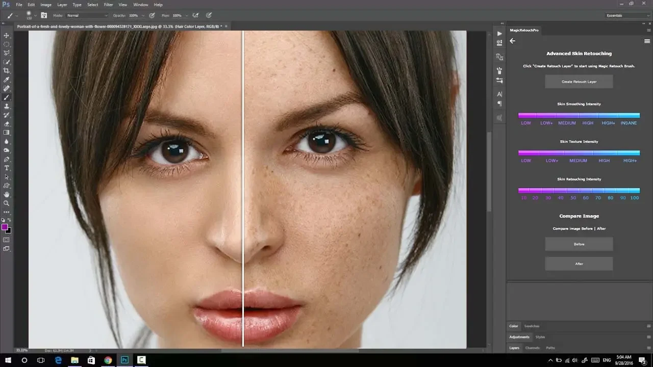 Imagen de Retouch Pro.