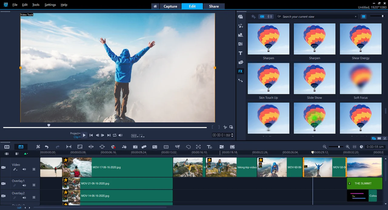 Imagen de Corel VideoStudio Ultimate.