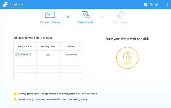 Imagen de Aiseesoft FoneEraser.