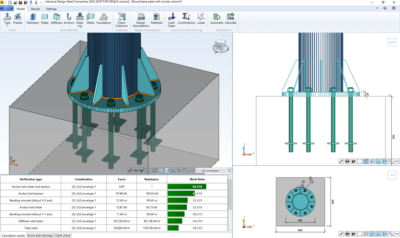 Graitec Advance Design 2023.1.1 build 18205 (x64), Aplicación BIM para estructuras de hormigón y armadas | 24 octubre, 2026 Imagen de Graitec Advance Design.