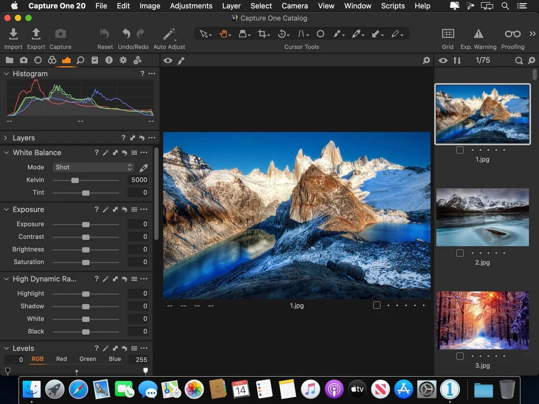 Capture One Pro (2023) 23 v16.0.2.21 macOS, programa para fotógrafos profesionales imágenes HD | 24 octubre, 2026 Imagen de Capture One Pro.