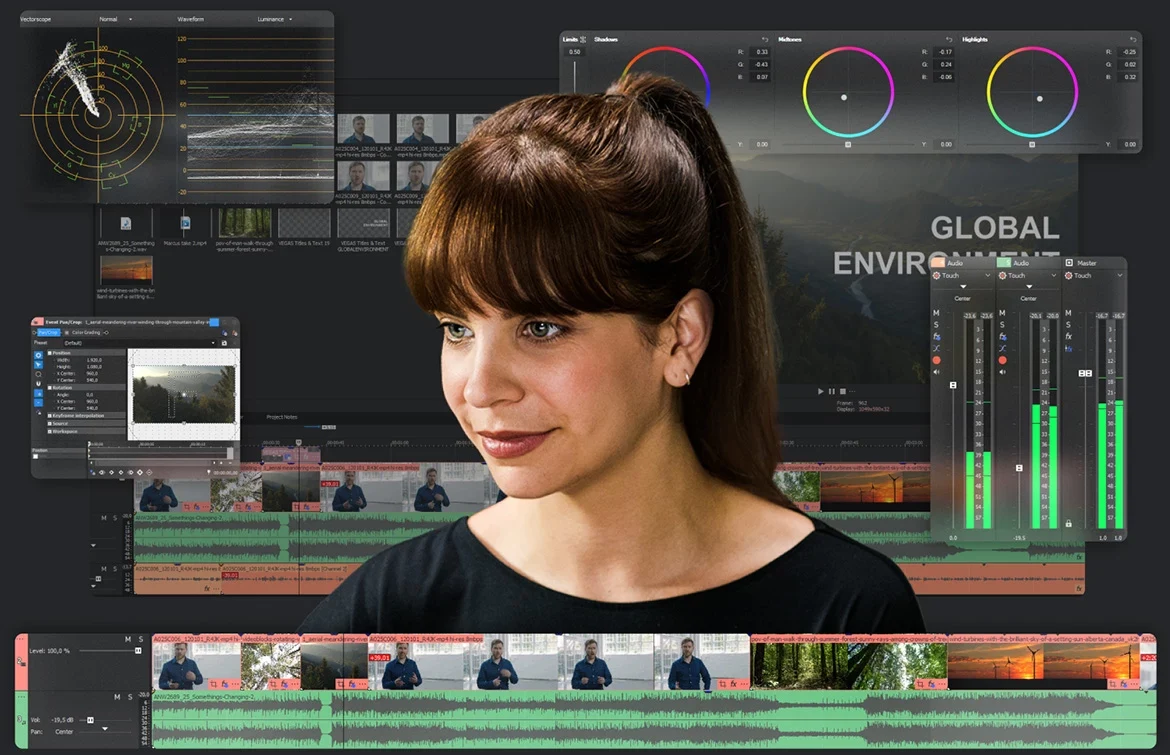 Imagen de MAGIX VEGAS Pro.