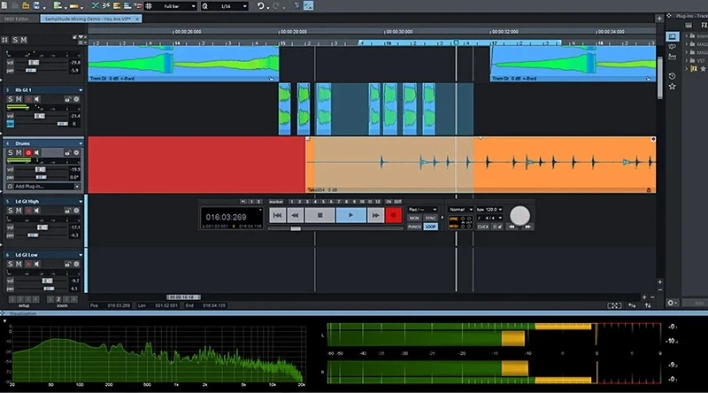 MAGIX Samplitude Pro X8 Suite (2024) v19.2.2.24222, El maestro del audio profesional | 24 octubre, 2026 Imagen de MAGIX Samplitude Pro X8 Suite.