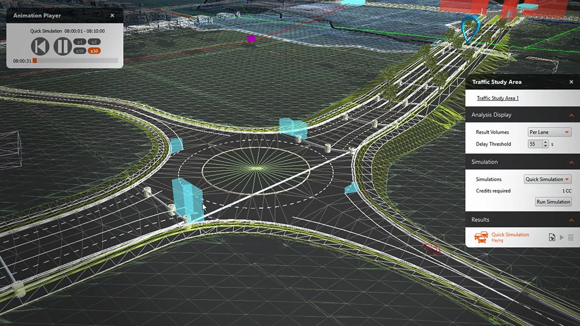 Imagen de Autodesk InfraWorks.