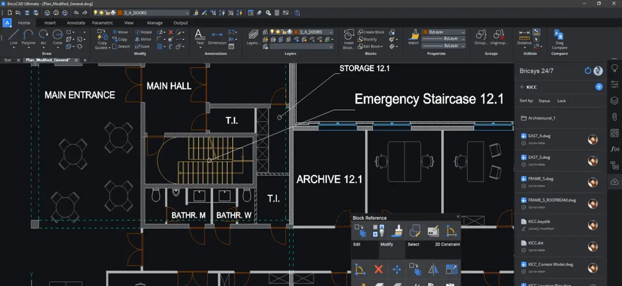 Imagen de Bricsys BricsCAD Ultimate (Ingles).