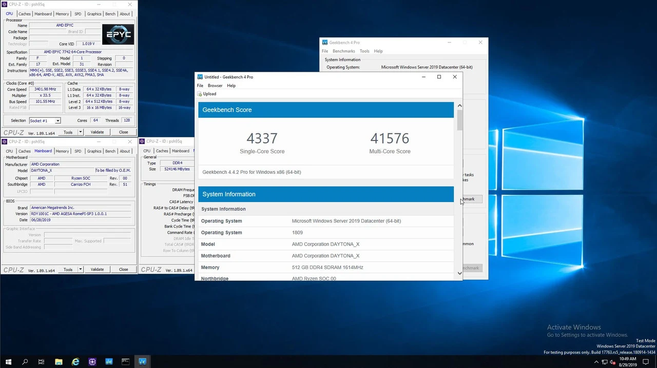 Imagen de Geekbench Pro.