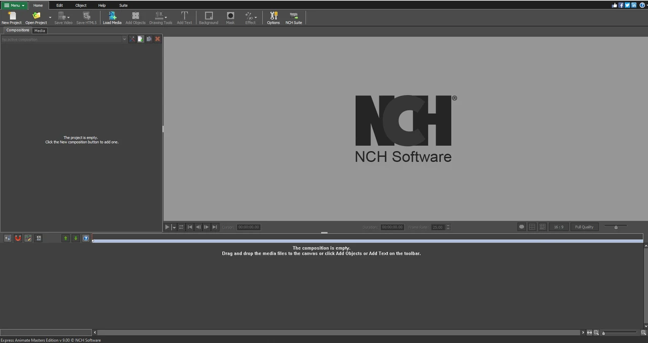 Imagen de NCH Express Animate.