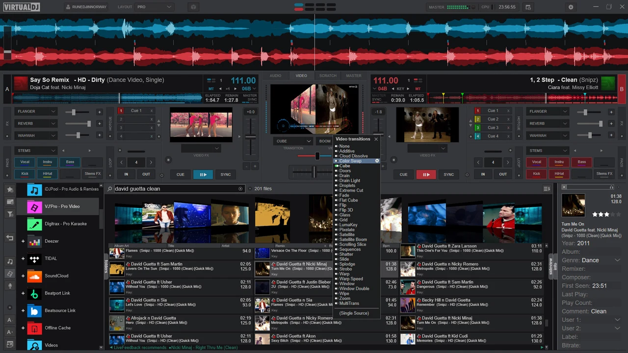 Imagen de Virtual DJ Pro Infinity.