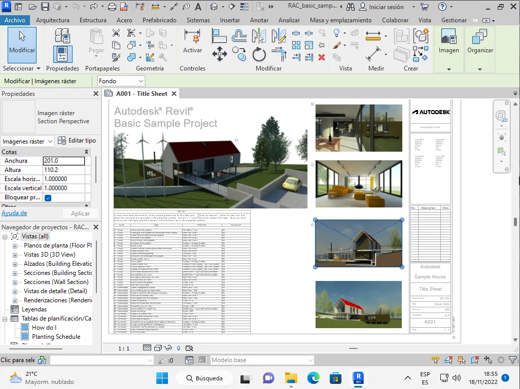 Imagen de Autodesk Revit.