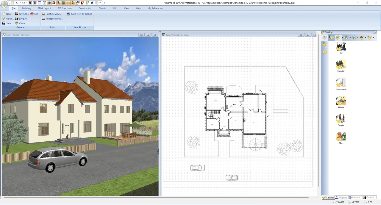 Imagen de Ashampoo 3D CAD Professional.