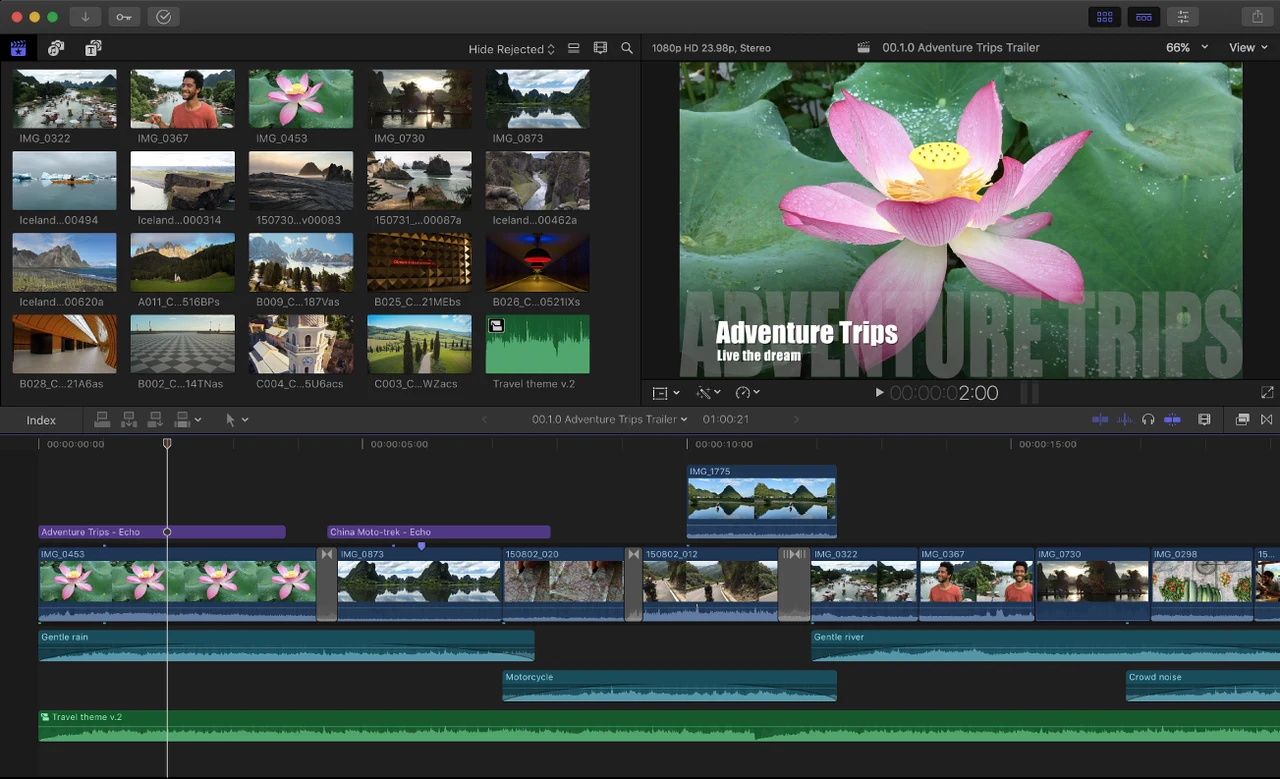 Imagen de Final Cut Pro.