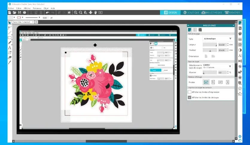 Imagen de Silhouette Studio Business Edition.