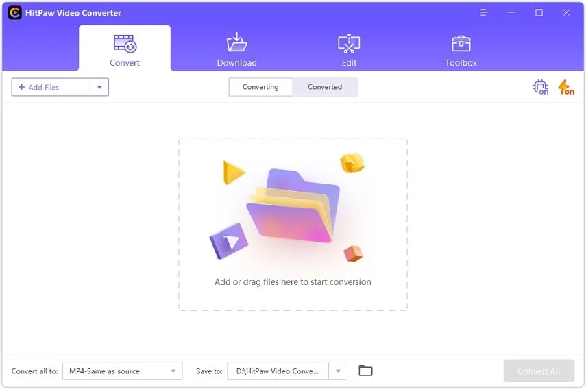 Imagen de HitPaw Video Converter.