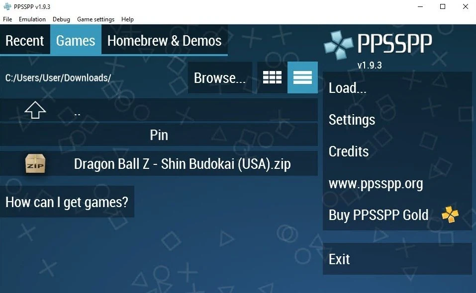 Imagen de PPSSPP.