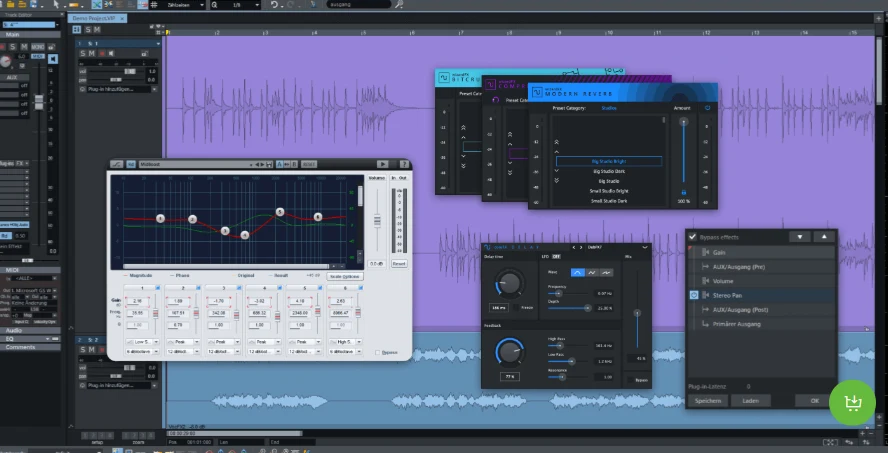 MAGIX Samplitude Music Studio X8 v19.2.0.24218, Software de producción musical | 24 octubre, 2026 Imagen de MAGIX Samplitude Music Studio X8.