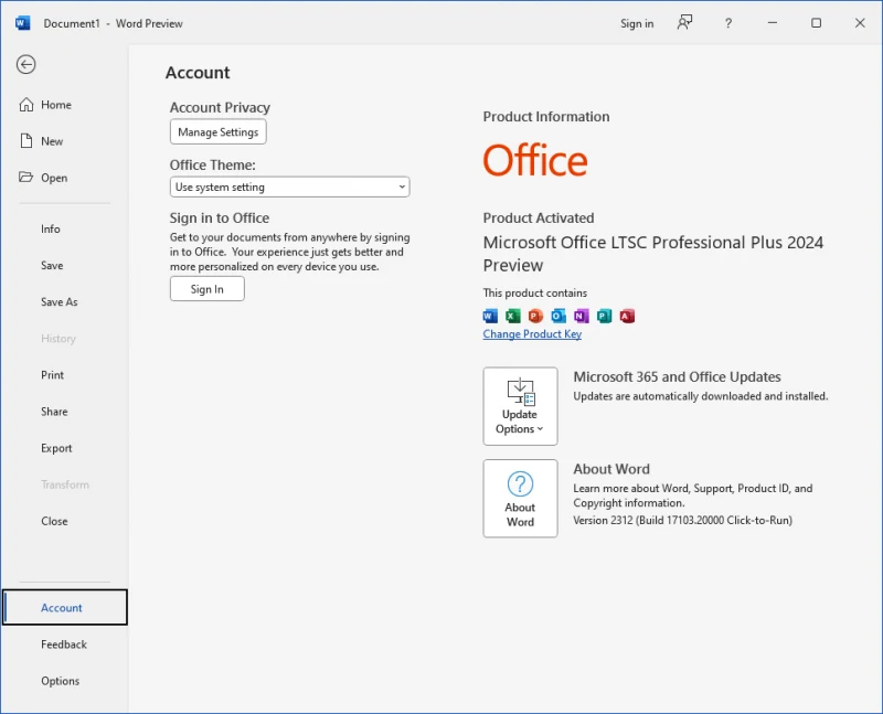Imagen de Microsoft Office.