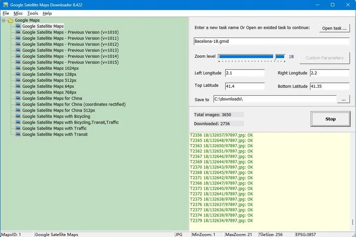 AllMapSoft Google Satellite Maps Downloader 2026 v8.422 Full Español | 24 octubre, 2026 Google Satellite Maps Downloader: descarga de imágenes satelitales.