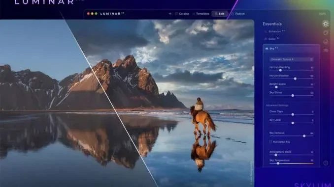 Luminar AI 2022 v1.5.3 (10043), Edición de Fotos con Inteligencia Artificial | 24 octubre, 2026 Imagen de Luminar AI.