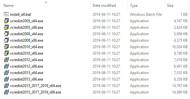 Imagen de Visual C++ Redistributable Runtimes All-in-One (Update Octubre).