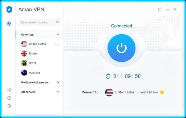 Imagen de AMAN VPN 2.3.2.
